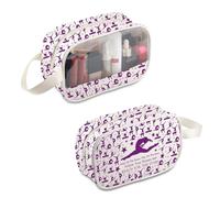 PLITI Borsa per il trucco da ginnastica Jump Off The Beam Flip Off The Bars Gymnastic Coach regalo ginnasta regalo ispiratore, Jump Off Beam Mbu, alla moda