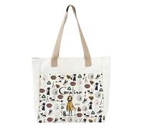 PLITI Coraline Gifts - Borsa tote per fan di Coraline The Secret Door Thriller, idea regalo ispirata al film Ghost Mother Merchandise, 2009 Est Cora Tbu, medium