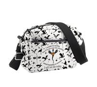 PLITI Fourth Wing Merchandise Fourth Wing Fan Borsa a tracolla Basgiath War College regalo I Will Not Die Today Dragon Rider, Non morire oggi Cbu, 24.5*8*18 cm