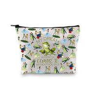 PLITI Frog Princess Gifts Princess The Frog Makeup Bag My Dream Wouldn't Be Complete without You in It Tiana Princess Gift, Completa Dream Bagu, alla moda