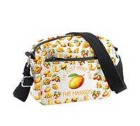 PLITI Mango Borsa a tracolla Mango Amante Regali I'm Just Here For The Mangoes Borsa da viaggio Frutta Amore Regalo Appassionato di Frutta Regalo Appassionato di Frutta, Qui Manghi Cbu, 24.5*8*18 cm