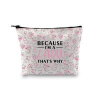 PLITI Marie Aristocats Gifts Because I'm A Lady That's Why Marie Cat Lover Makeup Bag Marie Ladies Gift for Friend, Perché Lady Bagu, alla moda