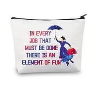 PLITI Mary Umbrella Makeup Bag Mary Musical Fans regalo per ogni lavoro che deve essere fatto c'è un elemento di regalo divertente, In ogni Jobu, alla moda