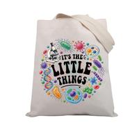 PLITI Microbiologia Scienza Tote Bag Microbiologo Regali Scienziato Laboratorio Scienza Borsa Shopping Bag Scienza Insegnante Tote