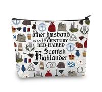 PLITI Outlander - Beauty case My Other Husband is an 18th Century Highlander scozzese Highlander Sassenach, Altro Husbandu, alla moda