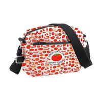 PLITI Pomodoro Crossbody Bag Pomodori Amante Regalo Giardiniere Regalo Haters Gonna Odio Pomodori Gonna Pomodoro Pianta Appassionati Regali, Gonna Pomodoro Cbu, 24.5*8*18 cm