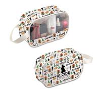 PLITI Regali ispirati al film magico All We Have to Decide is What to Do with The Time That is Given Us Makeup Bag per i fan, Decidi Mbu, alla moda