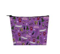 PLITI Six The Musical Gift Six Queen Gift Broadway Musical Merchandise I'm The Queen of The Castle Theatre Fans Makeup Bag, Castello Regina Bagu, alla moda