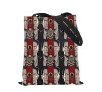 PLITI T Peaks Crime TV Show Gift T Peaks TV Show Tote Bag Twin Inspired Gift Twin Fan Travel Pouch TP TV Show Merchandise, T Picchi Tgu, medium