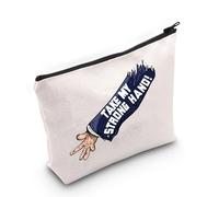 PLITI Take My Strong Hand Scary Movie Ispirato Regalo Cerniera Pouch Horrible Movie Merchandise Horror Spaventoso Amante Regalo, Bagu a mano forte, alla moda