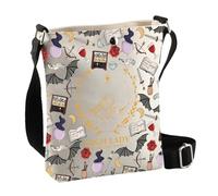 PLITI Thorns And Roses Regali High Lady Of The Night Court Crossbody Bag Regali Per Libri Amante Lettori Regali, Alta Signora Cbagu, 8×7.5×1.8inches