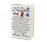 PLITI To My Daughter Inspirational Journal Notebook From Mom Dad Daughter Graduation Gift Proud Of Daughter Gift (To My Daughter closed JNU)