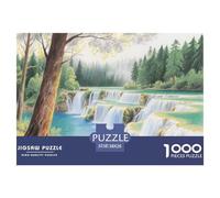 Plitvice Lakes National Park, Croatia Puzzle in Legno Impermeabile DIY Puzzles Da 1000 Pezzi Per Adulti Divertenti Giochi Di Impegnativi