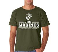 Pliuegy Raw T-Shirt's US Marines - Since 1775 - Marine Corps Premium Men's T-Shirt