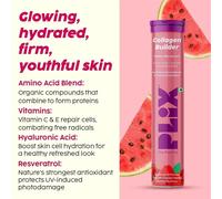 PLIX Collagen Builder per anti-età 15 compresse effervescenti confezione da 4...