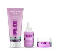 PLIX - Jamun Cleanser 100ml + 2% Siero Acido Salicilico 30ml + Crema Idratant...
