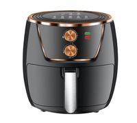 PLJKIHED Forno friggitrice ad Aria, 7,2 l, 8 funzioni Personalizzabili in Una, griglia, Cottura al Forno, disidratazione, cestello Antiaderente, salvaspazio, 1500 W (Colore: Meccanico) Stabilize