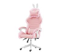 PLJKIHED Sedia per computer, Sedia da gioco Sedia per computer Design Home Office Camera da letto Sedia per giochi dal vivo Sedia girevole e sollevabile (Colore : Without Footrest-01) Stabilize