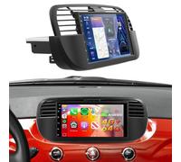 PLKEQS 4G 64G per F-iat 500 Carplay Radio 2007-2015 con Android Auto, Autoradio con Touchscreen IPS da 7 Pollici 1280P, Supporto Bluetooth 5.0, Navigazione GPS, WiFi, FM/RDS, SWC, Telecamera,K4 PRO