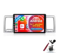 PLKEQS 4G 64G per T-oyota Hiace 2010-2018 Radio Auto Android Carplay Android Auto, Radio Auto Touchscreen Android da 10,1 Pollici FM RDS GPS WiFi Bluetooth Telecamera Posteriore,K1 PRO