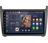 PLKEQS ,8core(6g+128g),Autoradio Android 15 per V-W Polo 2011-2018, Lettore con Schermo tattile da 9 Pollici, CarPlay Wireless, Bluetooth, FM, Navigazione per Auto