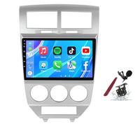 PLKEQS Android 14 Autoradio per D-odge Calibro (2007-2010) 9" Touchscreen Lettore multimediale con Wireless Carplay GPS Navigazione FM RDS Bluetooth 5G-WiFi SWC DSP,M100s