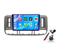 PLKEQS Android 14 Autoradio per N-issan X-Trail (2000-2009) 9" Lettore multimediale Touchscreen con Wireless Carplay GPS Navigazione FM RDS Bluetooth 5G-WiFi SWC DSP,M500s