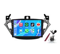 PLKEQS Android 14 Autoradio per O-pel Adam (2013-2016) Corsa E (2015-2019) Lettore multimediale Touchscreen da 9" con Navigazione GPS Carplay Wireless FM RDS Bluetooth 5G-WiFi SWC DSP,M400s
