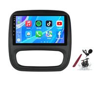 PLKEQS Android 14 Autoradio per O-pel Vivaro B/R-enault Trafic 3 (2014-2021) Lettore multimediale Touchscreen da 9" con Navigazione GPS Carplay Wireless FM RDS Bluetooth 5G-WiFi SWC DSP,M500s