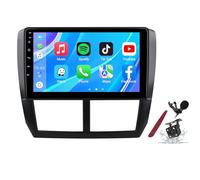 PLKEQS Android 14 Autoradio per S-ubaru Forester (2007-2012) 9" Lettore multimediale Touchscreen con Wireless Carplay GPS Navigazione FM RDS Bluetooth 5G-WiFi SWC DSP,M500s