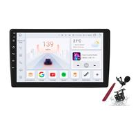 PLKEQS Android 14 Autoradio Stereo per C-itroen C2/C3 (2001-2010) 9" Lettore multimediale Touchscreen con Wireless Carplay GPS Navigazione FM RDS Bluetooth 5G-WiFi SWC DSP,M500s