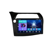 PLKEQS Android 14 Autoradio Stereo per H-Onda Civic (2006-2012) 9" Lettore Multimediale Touchscreen con Wireless Carplay GPS Navigazione FM RDS Bluetooth 5G-WiFi SWC DSP,M400s