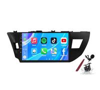 PLKEQS Android 14 Autoradio Stereo per T-oyota Corolla (2014-2016) 9" Lettore multimediale Touchscreen con Wireless Carplay 2 DIN GPS SAT Navigazione FM RDS Bluetooth 5G-WiFi SWC DSP,M200s