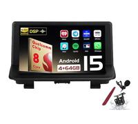 PLKEQS Android 15 Autoradio SAT Navi per A-UDI Q3 (2013-2018) Lettore multimediale Touchscreen da 9 Pollici con Navigazione GPS Carplay Wireless FM RDS Bluetooth 5G-WiFi SWC DSP,M100s