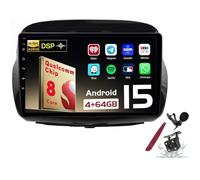 PLKEQS Android 15 Autoradio SAT Navi per H-Onda Edix FRV(2004-2009) Lettore multimediale Touchscreen da 9 Pollici con Wireless Carplay GPS Navigazione FM RDS Bluetooth 5G-WiFi SWC DSP,M150s