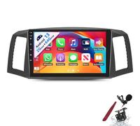 PLKEQS Autoradio 2G 64G per J-eep Grand Cherokee 2004-2007 con Carplay, Android Auto 10.1, Touchscreen, Bluetooth, GPS SAT NAV, FM, HD e Telecamera,K2 PRO