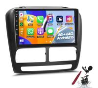 PLKEQS Autoradio 2G 64G per V-auxhall Combo F-iat Doblo con CarPlay, Android Auto, Android 15, Schermo Touch da 9" con GPS, navigatore satellitare, WiFi, Bluetooth, FM RDS, SWC, Telecamera,K2 PRO