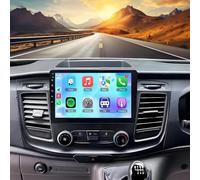 PLKEQS Autoradio 4G 64G Android 15 Aggiornamento per F-ORD Transit Custom 2018-2022, Touchscreen HD da 10 Pollici, Ricevitore Stereo 2 DIN con Carplay, GPS, Navi, WiFi, BT, SWC, Telecamera,K4 PRO