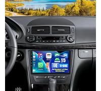 PLKEQS Autoradio 4G 64G Android 15 per B-Enz Classe E W211/Classe CLS 2005-2008 con CarPlay Android Auto, Schermo Touch da 9" con WiFi, Bluetooth, EQ, FM RDS, SWC, Telecamera,K3 PRO Plus