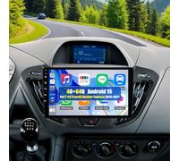 PLKEQS Autoradio 4G 64G Android 15 per F-ORD Transit Custom Tourneo 2013-2021 con CarPlay Wireless, Android Auto, Touchscreen IPS da 9" con WiFi, Bluetooth, EQ, FM RDS, SWC, Telecamera,K4 PRO Plus