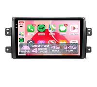 PLKEQS Autoradio 4G 64G per S-uzuki SX4 2006-2013 CarPlay Android Auto, Radio Auto Android 15 con Schermo Touch in-Cell da 9''/GPS/Bluetooth 5.0/FM RDS/EQ/Wi-Fi/Telecamera,Y3