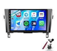 PLKEQS Autoradio Android 15 2G 64G da 10,1" per N-issan Qashqai X-Trail 2014-2021 con Carplay, Android Auto, GPS, Bluetooth, FM, WiFi e Fotocamera,K1 PRO