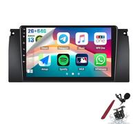 PLKEQS Autoradio Android 15 2G 64G per B-MW X5 2000-2006 Serie 5 E39 1999-2004 con Carplay Android Auto, Schermo Touch da 9" Bluetooth con GPS, WiFi, RDS FM e Fotocamera HD,K3 PRO