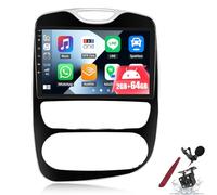 PLKEQS Autoradio Android 15 2G 64G per R-enault S.A Clio 2013-2018 con Carplay, Schermo Touch da 10,1" con Android Auto, GPS SAT NAV, WiFi, Bluetooth, FM RDS, Telecamera,K5 PRO