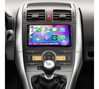 PLKEQS Autoradio Android 15 4 64G per T-oyota Auris 2006-2012, 2 DIN con CarPlay, Android Auto, Schermo Touch da 9 Pollici 2K, GPS SAT Navi, WiFi, Bluetooth, RDS, DSP, SWC, Telecamera,K4 PRO Plus