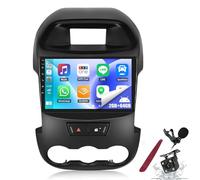 PLKEQS Autoradio Android 15 da 2 64GB per F-ORD Ranger 2011-2015 con Carplay Android Auto, Schermo Touch da 9 Pollici 2.5D, Radio Auto con Bluetooth, GPS, WiFi, FM/RDS, EQ, USB e Fotocamera,Y2