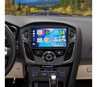 PLKEQS Autoradio Android 15 da 4 64G per F-ORD Focus 2012-2018 con Carplay, Android Auto, Schermo Touch da 9 Pollici 2K, Bluetooth, EQ, GPS SAT Navi, WiFi, SWC, DSP, Fotocamera,K3 PRO Plus