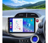 PLKEQS Autoradio Android 15 per H-Onda Fit/Jazz 2007-2014 RHD con CarPlay Wireless, Touchscreen da 10 Pollici 2K, Radio Auto, SAT NAV WiFi, Bluetooth, EQ WiFi, FM, DSP, SWC, Fotocamera,K4 PRO Plus