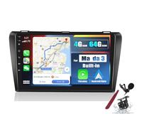 PLKEQS Autoradio Android 15 per M-azda 3 (2006-2012) da 9 Pollici, Touchscreen 2K 2000 * 1200, unità Principale Android con multimediale, Carplay, GPS Navi, Bluetooth 5G, WiFi, DSP, SWC,K5 PRO