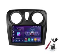 PLKEQS Autoradio Android 15 per R-enault Logan (2014-2019) Schermo Touch da 9 Pollici 2K 2000 * 1200 Lettore Multimediale Android con Carplay, GPS, Navi, BT, WiFi 5G, DSP, SWC,K1 PRO